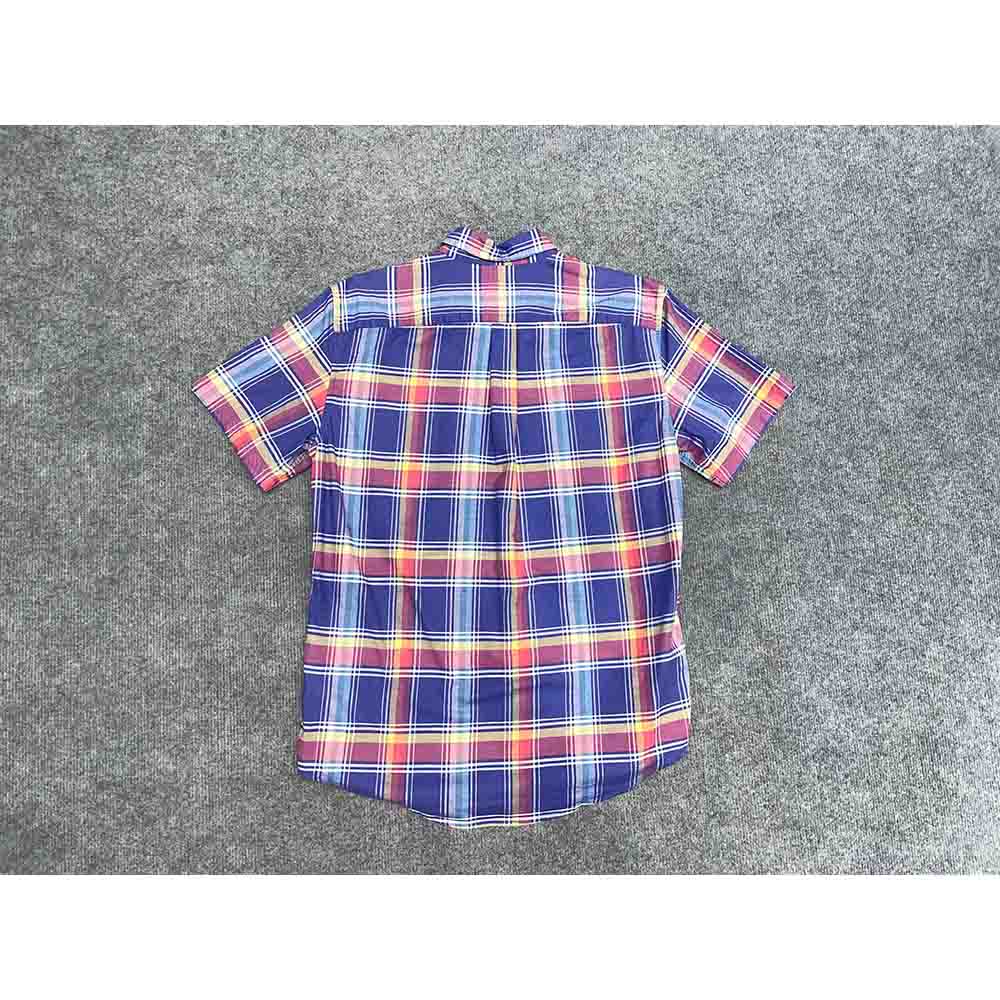 Áo sơ mi nam tay ngắn GAP kẻ caro chính hãng secondhand – Size S - Ảnh 4