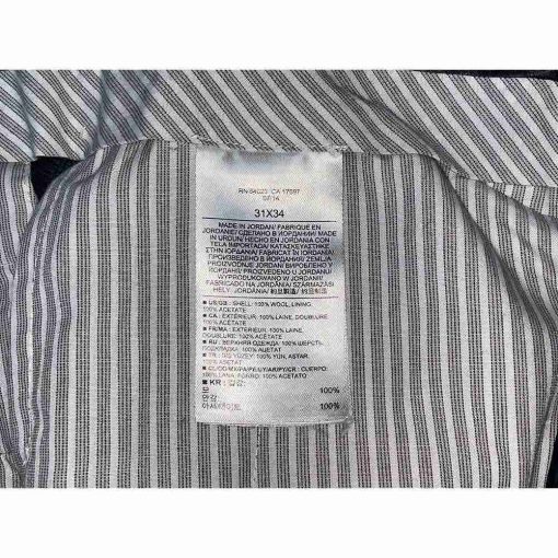 Quần âu nam BANANA REPUBLIC dáng ôm chính hãng secondhand – Size 33x34 - Ảnh 5