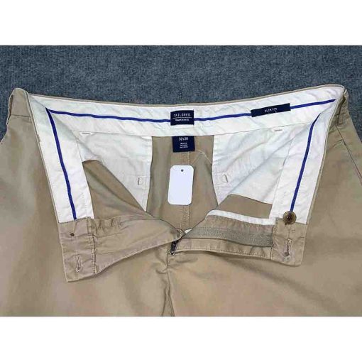 Quần kaki nam GAP Tailored dáng slim fit chính hãng secondhand – Size 32x30 - Ảnh 4