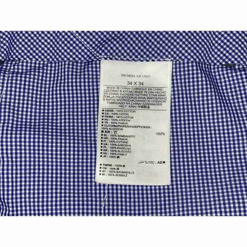 Quần âu nam BANANA REPUBLIC Non Iron dáng slim chính hãng secondhand – Size 34x34 - Ảnh 5