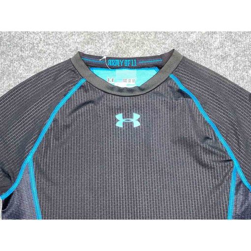 Áo thun nam dài tay UNDER ARMOUR Army OFF 11 HeatGear chính hãng secondhand – Size S - Ảnh 3