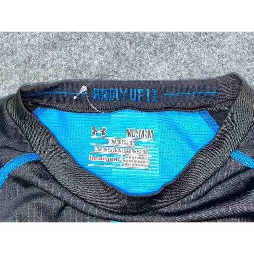 Áo thun nam dài tay UNDER ARMOUR Army OFF 11 HeatGear chính hãng secondhand – Size S - Ảnh 4