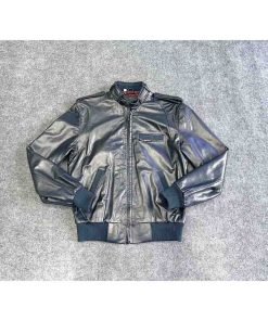 Alternative view of Áo da nam MEMBERS ONLY Bomber chính hãng secondhand – Size S