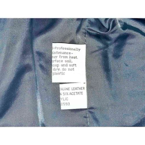 Áo da nam MEMBERS ONLY Bomber chính hãng secondhand – Size S - Ảnh 5
