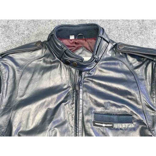Áo da nam MEMBERS ONLY Bomber chính hãng secondhand – Size S - Ảnh 6