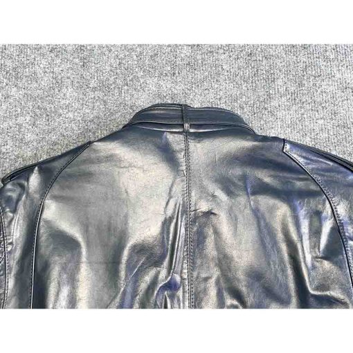 Áo da nam MEMBERS ONLY Bomber chính hãng secondhand – Size S - Ảnh 8