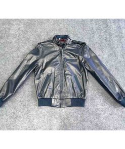 áo da nam MEMBERS ONLY Bomber chính hãng secondhand