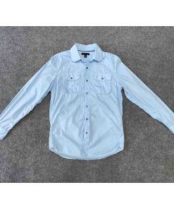 áo sơ mi nam BANANA REPUBLIC xanh chính hãng secondhand