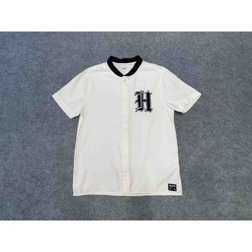 áo sơ mi nam HOLLISTER cổ trụ trắng chính hãng secondhand