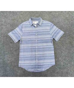 áo sơ mi nam OLD NAVY kẻ sọc xanh chính hãng secondhand