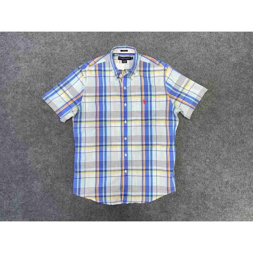 áo sơ mi nam US POLO ASSN kẻ caro chính hãng secondhand