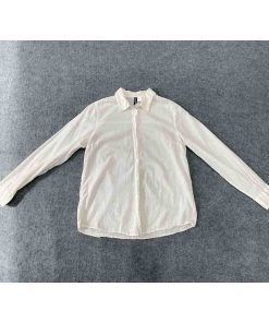 Áo sơ mi nữ H&M Divided màu trắng chính hãng secondhand