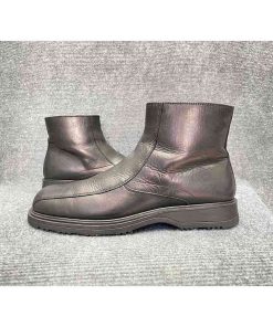 Giày boot nam ALDO Bike Toe Zip Boots chính hãng secondhand