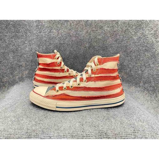 Giày Converse Distressed Stars & Stripes Chính Hãng Secondhand