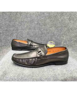 Giày loafer Santoni Horsebit chính hãng secondhand