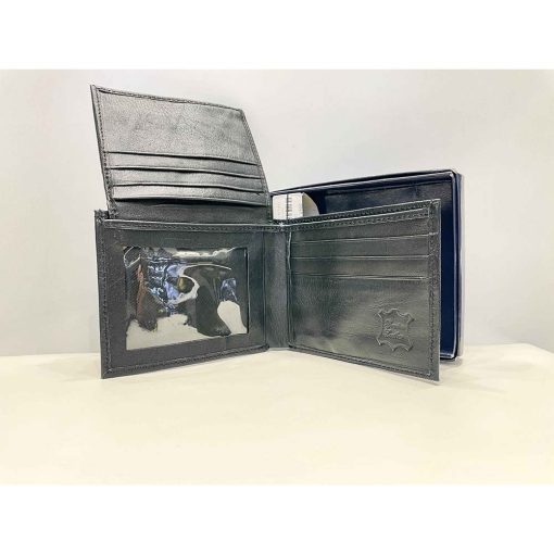 Ví nam da cừu LONDON FOG Bifold chính hãng new - Ảnh 2