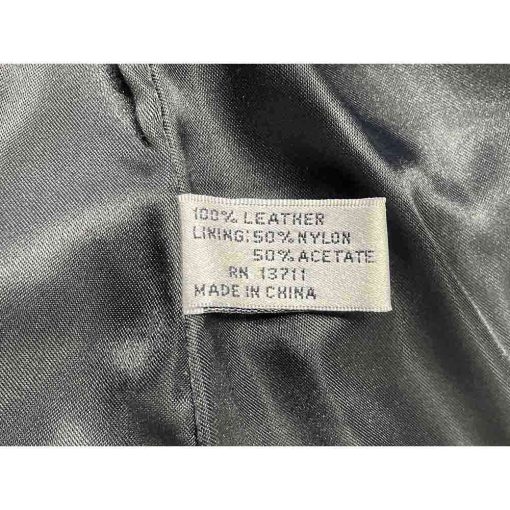 Áo vest da VALERIE STEVENS chính hãng secondhand – Size S - Ảnh 3