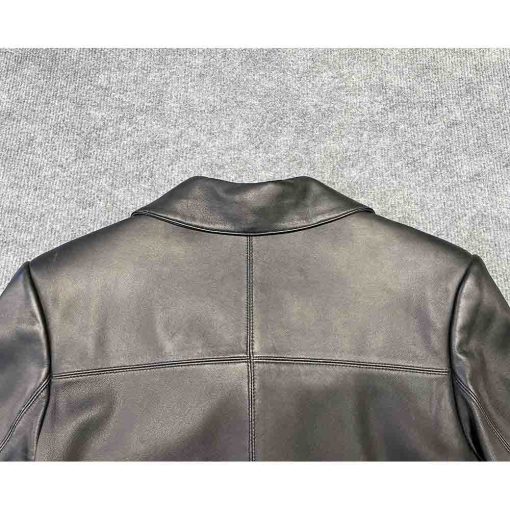 Áo vest da VALERIE STEVENS chính hãng secondhand – Size S - Ảnh 6