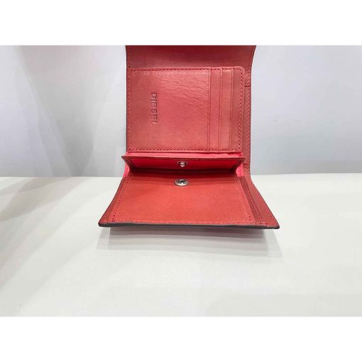 Ví nam da bò DIESEL Bifold chính hãng new - Ảnh 4
