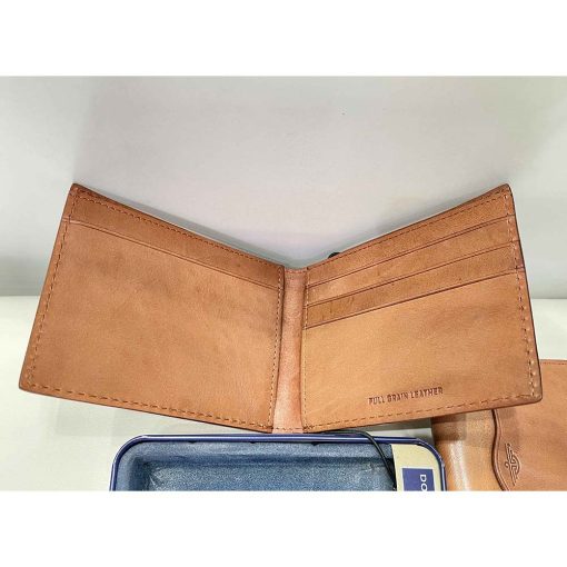 Bộ ví nam da bò DOCKER Bifold chính hãng new - Ảnh 8