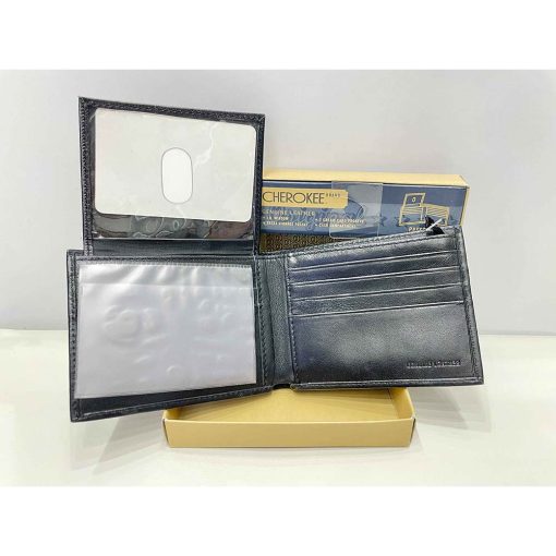 Ví nam da cừu CHEROKEE Bifold chính hãng new - Ảnh 3