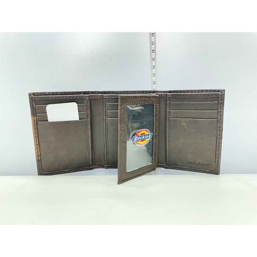 Ví da nam DICKIES Trifold chính hãng new - Ảnh 2
