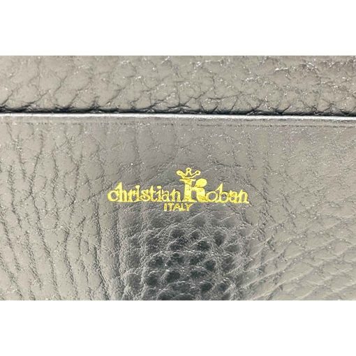 Ví nam da bò CHRISTIAN KOBAN Italy Vertical chính hãng new - Ảnh 5