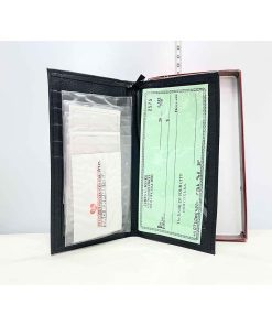 Alternative view of Ví nam da bò RICO Ottawa Checkbook chính hãng new