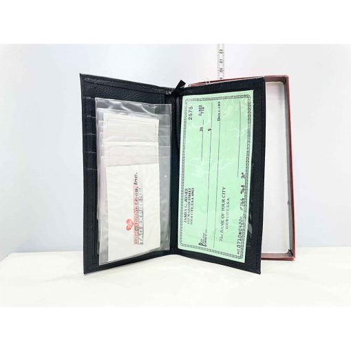 Ví nam da bò RICO Ottawa Checkbook chính hãng new - Ảnh 2