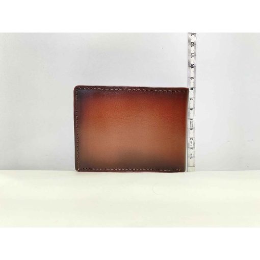 Ví nam da bò ROUNDTREE & YORKE Patina Bifold chính hãng new - Ảnh 6