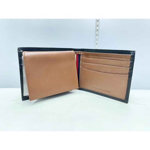 Ví nam da bò TOMMY HILFIGER Bifold chính hãng secondhand - Ảnh 4