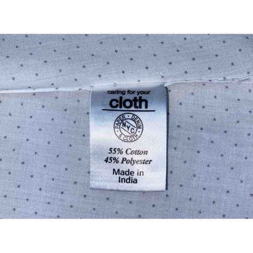 Áo sơ mi nam ngắn tay PAPER DENIM & CLOTH chấm bi chính hãng secondhand – Size M - Ảnh 5