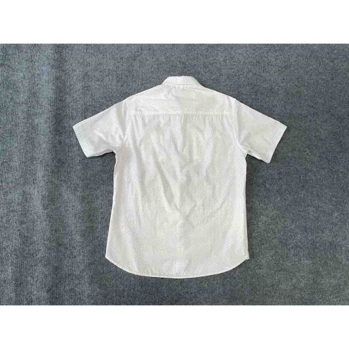 Áo sơ mi nam ngắn tay PAPER DENIM & CLOTH chấm bi chính hãng secondhand – Size M - Ảnh 6