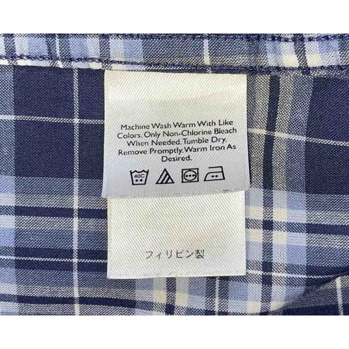 Áo sơ mi nam ngắn tay EDDIE BAUER kẻ caro chính hãng secondhand – Size M - Ảnh 5