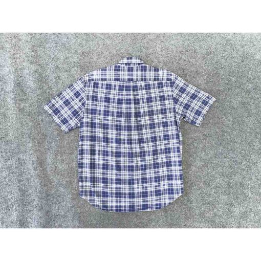Áo sơ mi nam ngắn tay EDDIE BAUER kẻ caro chính hãng secondhand – Size M - Ảnh 6