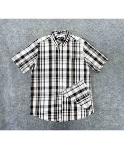 Alternative view of Áo sơ mi nam ngắn tay CHAPS RALPH LAUREN kẻ caro chính hãng secondhand – Size M