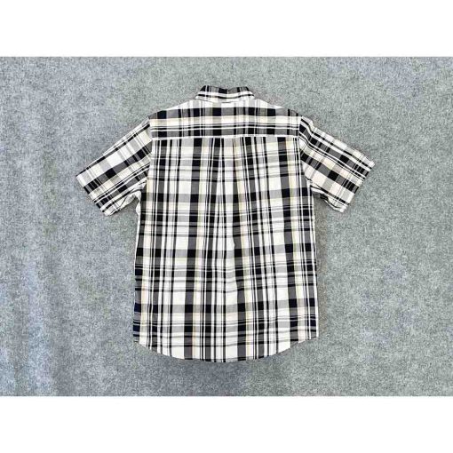 Áo sơ mi nam ngắn tay CHAPS RALPH LAUREN kẻ caro chính hãng secondhand – Size M - Ảnh 5