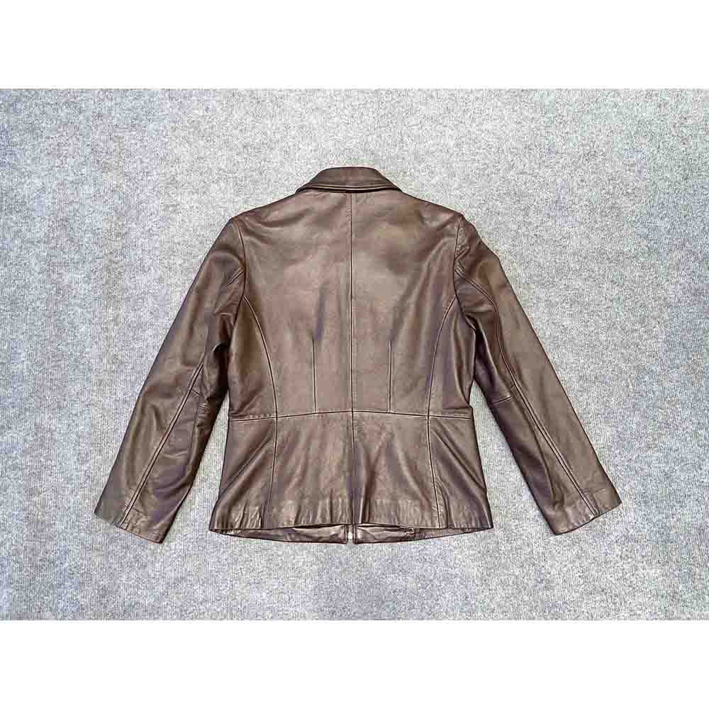 Áo da cừu nữ 111 STATE chính hãng secondhand – Size S - Ảnh 5