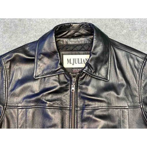 Áo da bò WILSONS M Julian chính hãng secondhand – Size S - Ảnh 4
