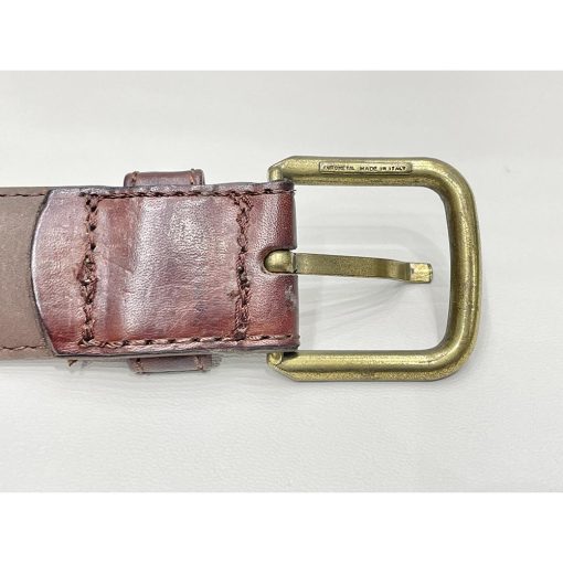 Thắt lưng nam LES CEINTURES Fiori da bò chính hãng secondhand – Size 44 - Ảnh 6