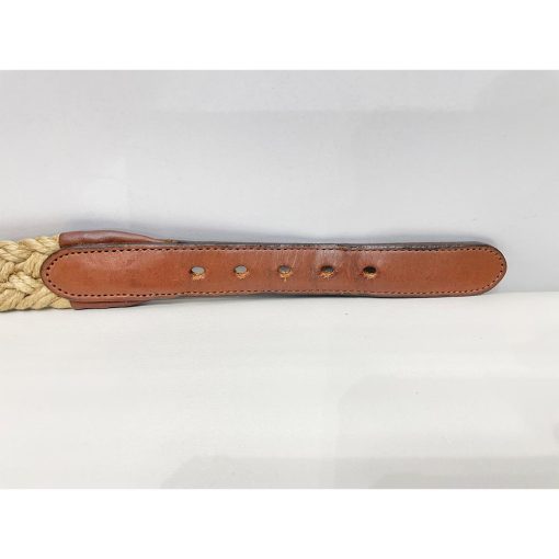 Thắt lưng dây đan Banana Republic Braided chính hãng secondhand – Size 42 - Ảnh 3