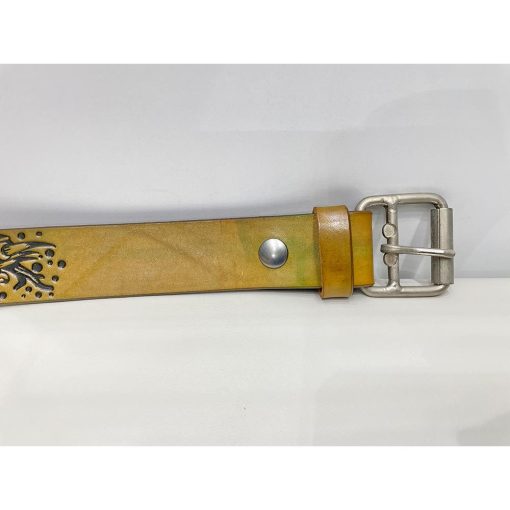 Thắt lưng nam da bò TANDY Handmade chính hãng secondhand – Size 38 - Ảnh 2