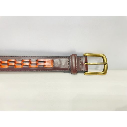 Thắt lưng nam COMLUMBIA da bò chính hãng secondhand – Size 38 - Ảnh 2