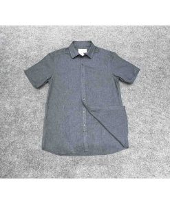 Alternative view of Áo sơ mi nam cộc tay MINANOVA dáng trơn chính hãng – Size M