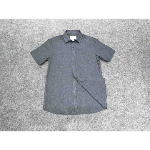Áo sơ mi nam cộc tay MINANOVA dáng trơn chính hãng – Size M - Ảnh 2