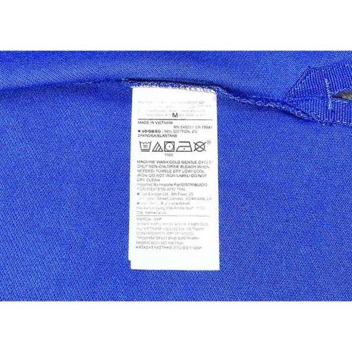 Áo polo nam GAP Stretch Pique Blue chính hãng – Size M - Ảnh 4