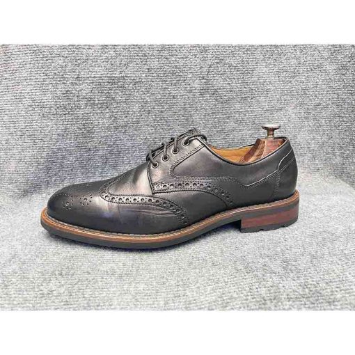 Giày tây nam JOHNSTON & MURPHY Wingtip Derby hàng auth 2hand – Size 43.5 - Ảnh 2