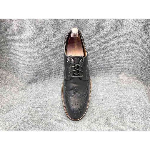 Giày tây nam JOHNSTON & MURPHY Wingtip Derby hàng auth 2hand – Size 43.5 - Ảnh 3
