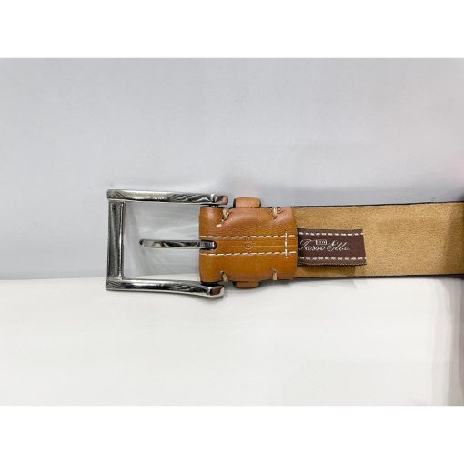 Thắt lưng nam da bò TASSO ELBA chính hãng secondhand – Size 44 - Ảnh 6