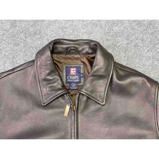 Áo da nam RALPH LAUREN Classic chính hãng secondhand – Size M - Ảnh 4